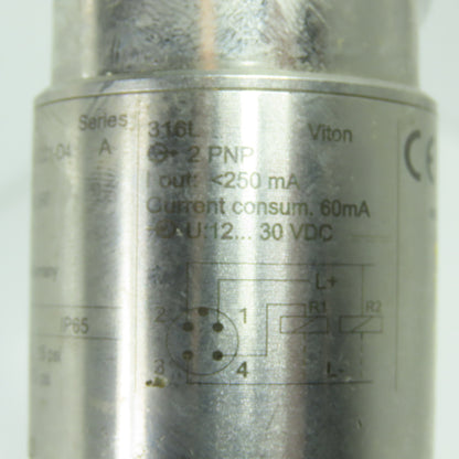 Allen-Bradley 836E-DA1CC1-D4 Solid State Pressure Sensor -15 to 15 psi 12-30VDC
