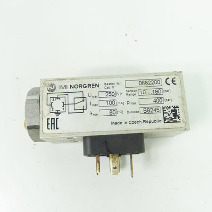 IMI Norgren 0882200 Electromechanical Pressure Switch 10-160 Bar