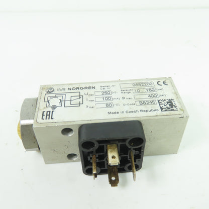 IMI Norgren 0882200 Electromechanical Pressure Switch 10-160 Bar