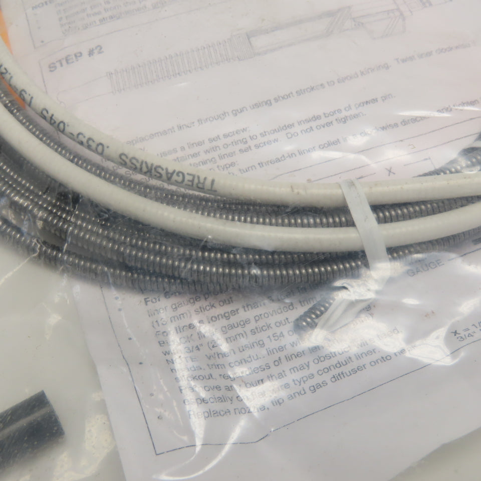 Tregaskiss 415-35-15 15' .035-.045 MIG Welding Conduit Liner
