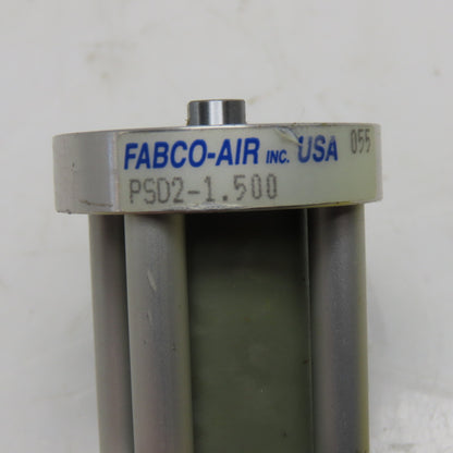 Fabco-Air PSD2-1.500 3/4" Bore 1-1/2" Stroke Pancake Air Cylinder