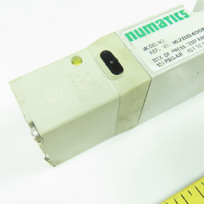 Numatics I62BB400M000061 Solenoid Valve 24VDC 2.5W 150 PSIG