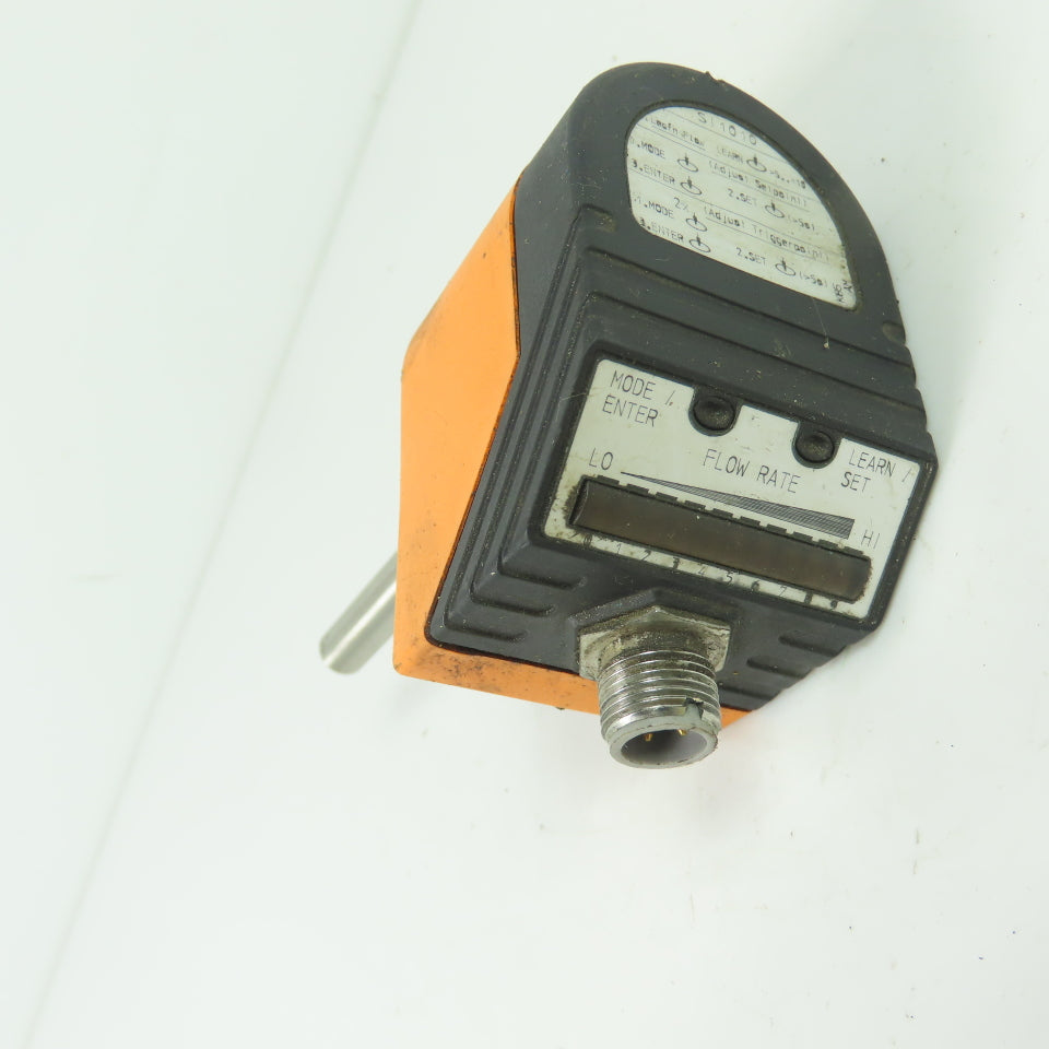 IFM SID10ADBFPKG/US SI1010 Flow Sensor Monitor 20-36VDC 400mA IP67