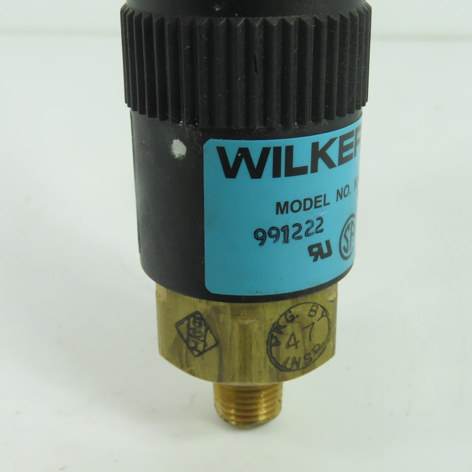 Wilkerson K18-02-D000 Adjustable Pressure Switch 15-100 PSIG 1/4" NPT