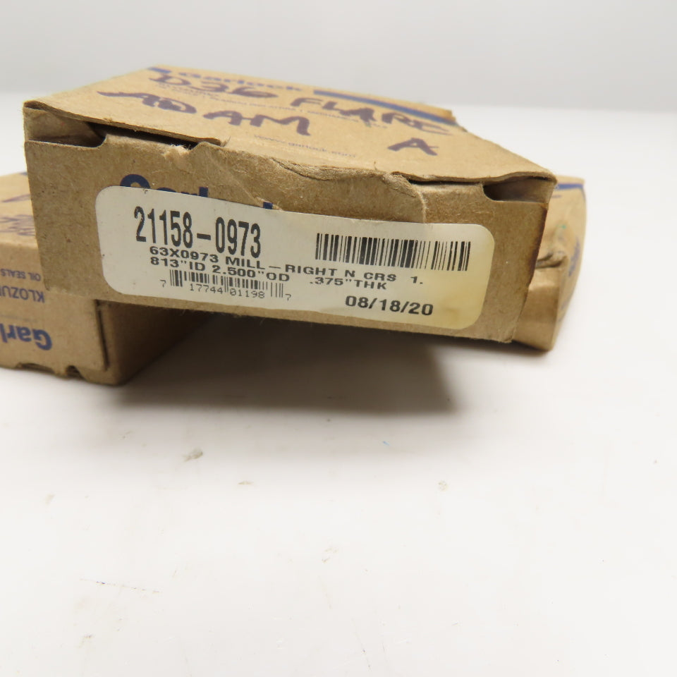Garlock 63X0973 21158-0973 Klozure Mill-Right N CRS Oil Seal Lot Of 3