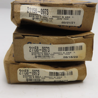Garlock 63X0973 21158-0973 Klozure Mill-Right N CRS Oil Seal Lot Of 3