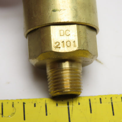 Dixon DC2101 1/8" NPT Brass Pneumatic Quick Connect Coupler