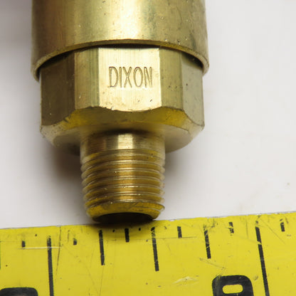 Dixon DC2101 1/8" NPT Brass Pneumatic Quick Connect Coupler