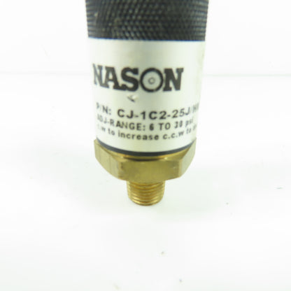 Nason CJ-1C2-25J/HMVT Field Adjustable Pressure Switch 6-30 PSI