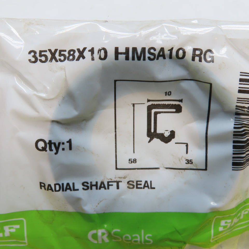 SKF 35X58X10 HMSA10 RG Radial Shaft Seal 35mm ID x 58mm OD x 10mm Width