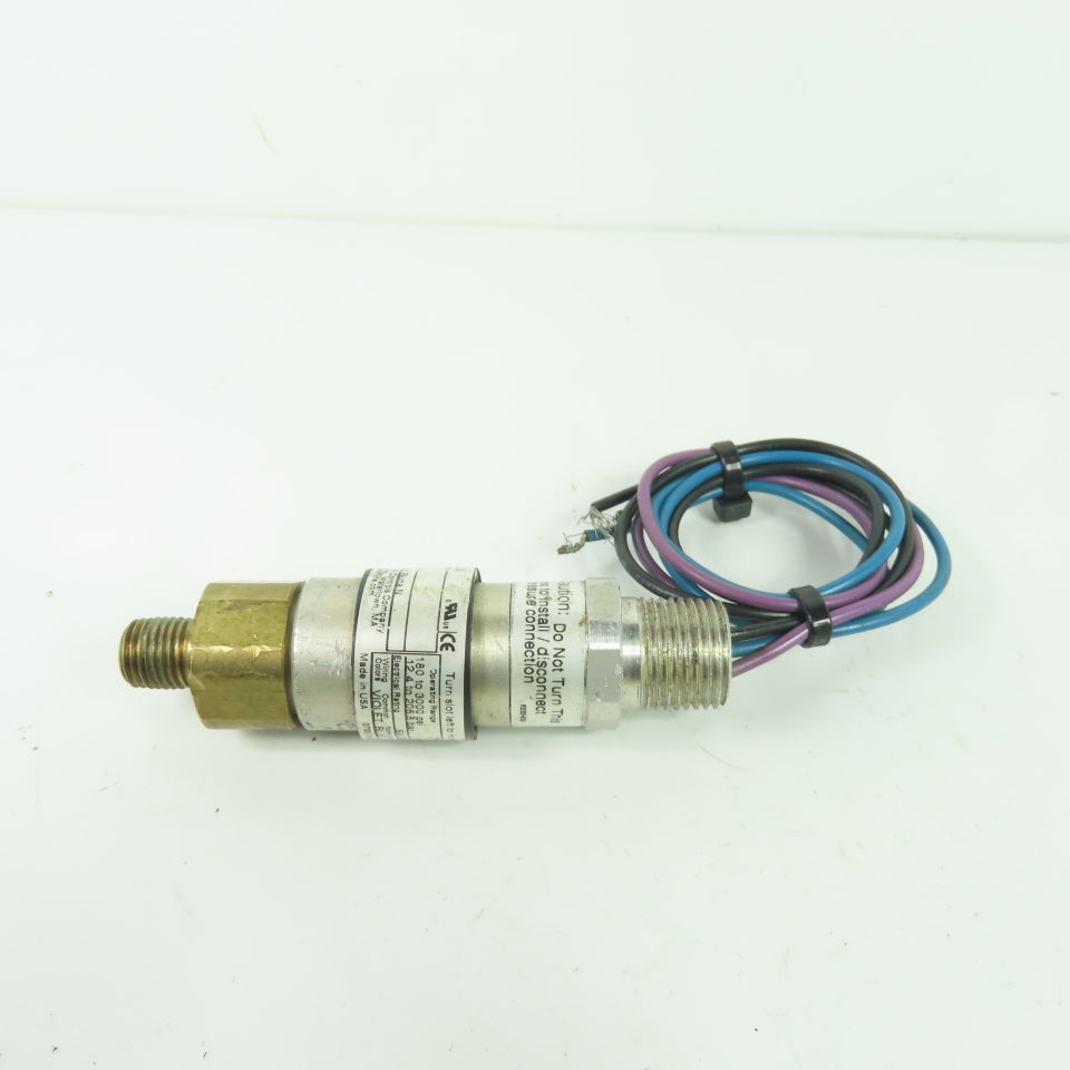 United Electric Controls 10-C14 180-3000 PSI Compact Pressure Switch 5A 250VAC
