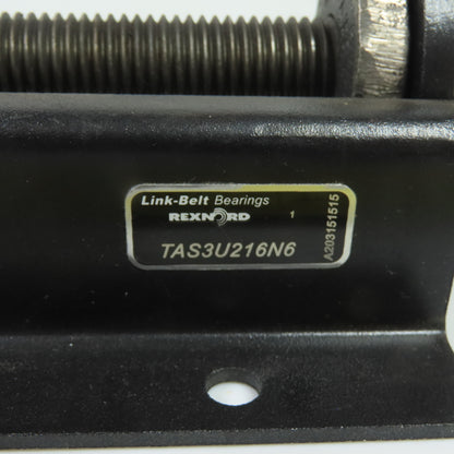 Rexnord Link-Belt TAS3U216N6 Bearing Top Angle Take-Up Frame 1" Bearing 6"Travel