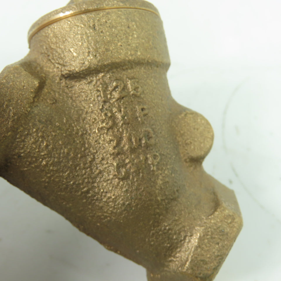 NIBCO 1/2 Bronze Y-Strainer 125 SWP 200 WOG