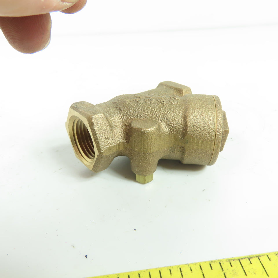 NIBCO 1/2 Bronze Y-Strainer 125 SWP 200 WOG