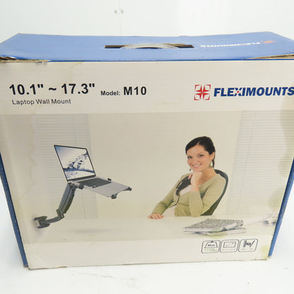 FLEXIMOUNTS M10 Full Motion Laptop Wall Mount 10.1"-17.3"