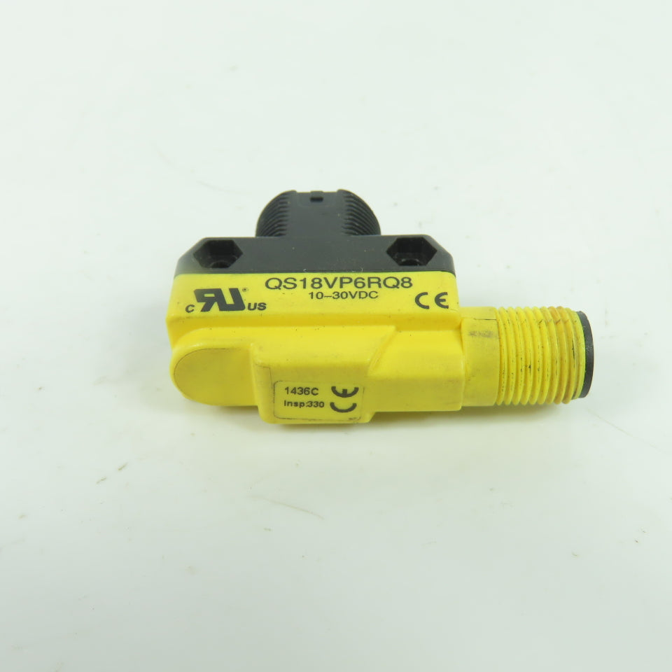 Banner QS18VP6RQ8 Photoelectric Sensor 10-30VDC M12 Connector