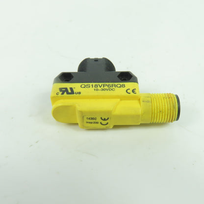 Banner QS18VP6RQ8 Photoelectric Sensor 10-30VDC M12 Connector