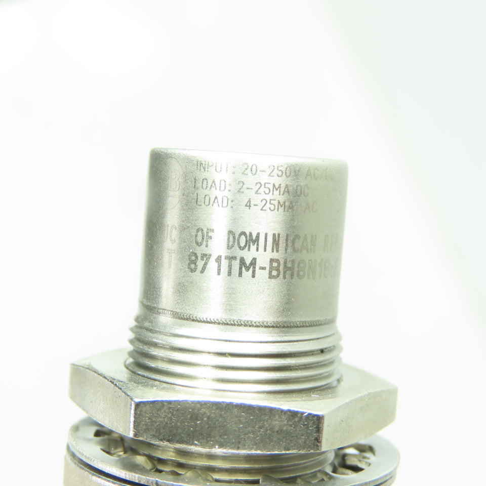 Allen-Bradley 871TM-BH8N18-R3 Inductive Proximity Sensor 20-250V AC/DC NEW