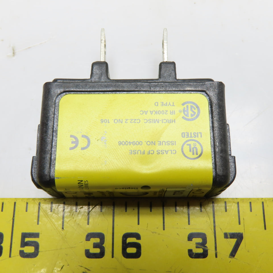 Eaton Bussmann TCF15 15A 600VAC 300VDC Dual-Element Time-Delay CUBEFuse