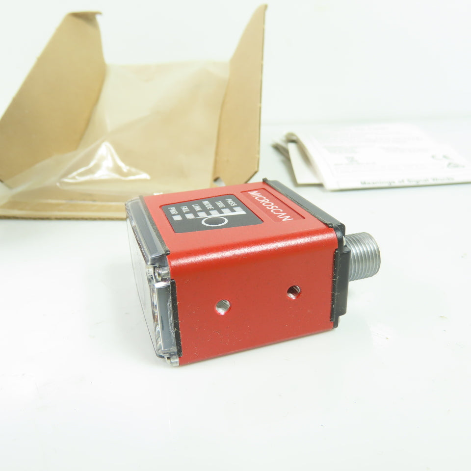 Microscan 7412-3000-1005 ID-40 MicroHAWK Barcode Reader 1.2MP Mono UHD 24VDC
