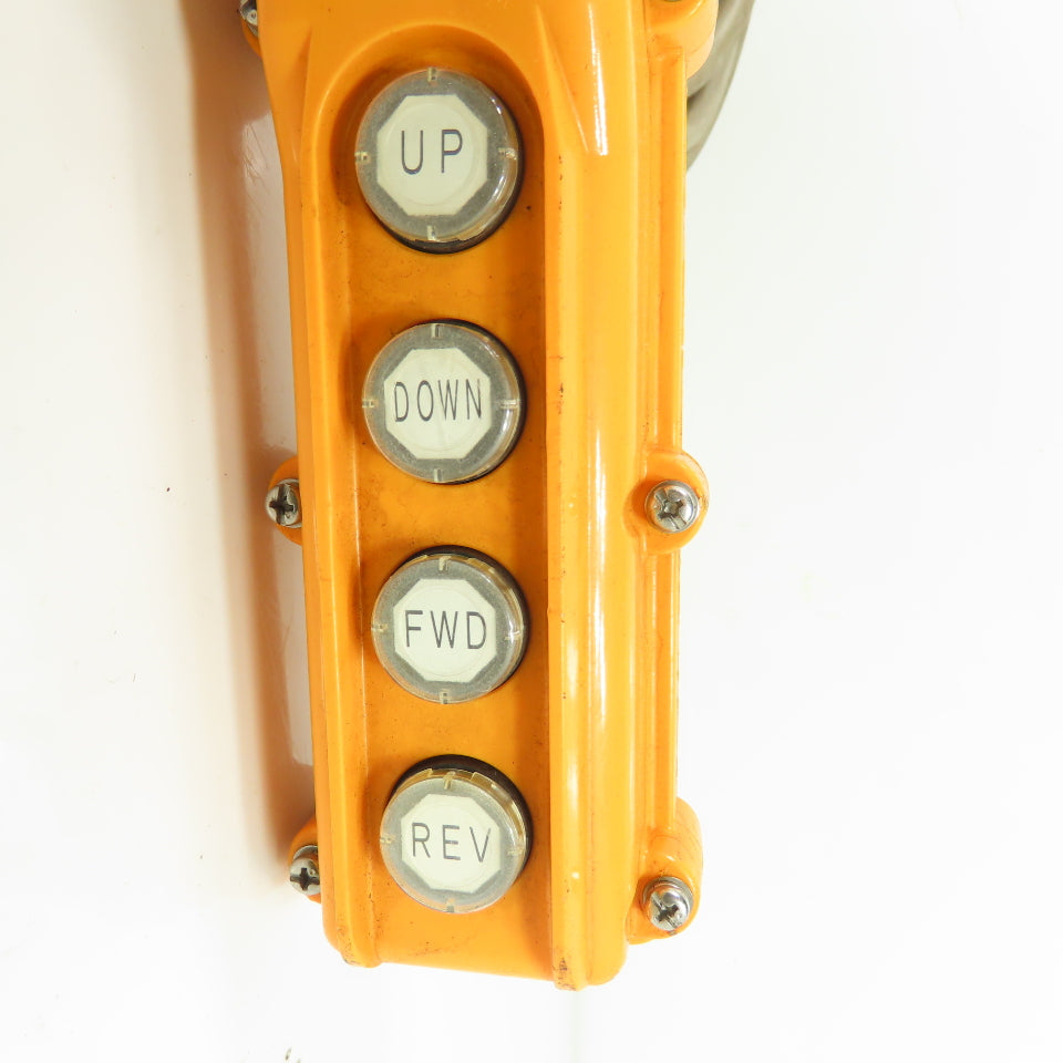 Kasuga COB 62 Pendant Station Hoist Control 4-Button UP DOWN FWD REV