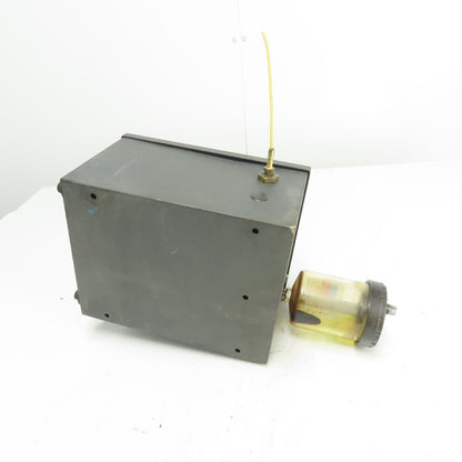 J.J. "Merlin" Systems, Inc. Pneumatic Lubrication Control Box with Reservoir