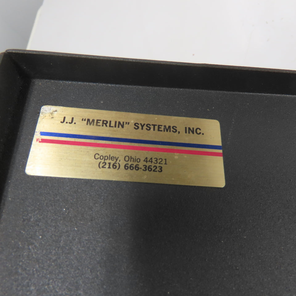 J.J. "Merlin" Systems, Inc. Pneumatic Lubrication Control Box with Reservoir