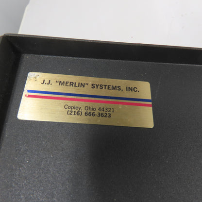 J.J. "Merlin" Systems, Inc. Pneumatic Lubrication Control Box with Reservoir