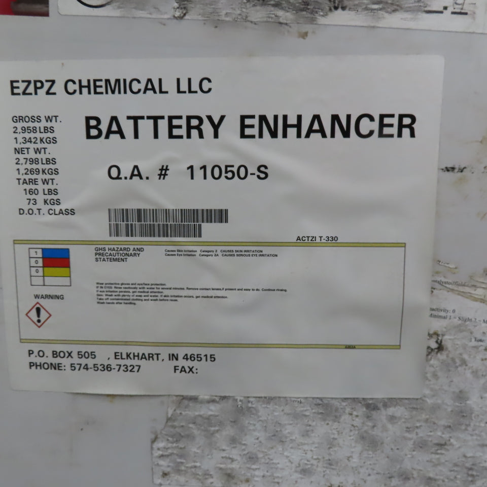 EZPZ Chemical 2958Lbs Lead Acid Battery Enhancer Liquid