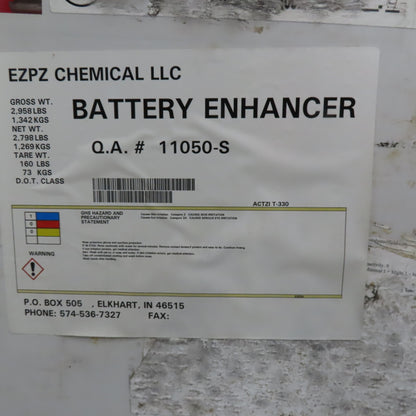 EZPZ Chemical 2958Lbs Lead Acid Battery Enhancer Liquid