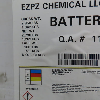EZPZ Chemical 2958Lbs Lead Acid Battery Enhancer Liquid