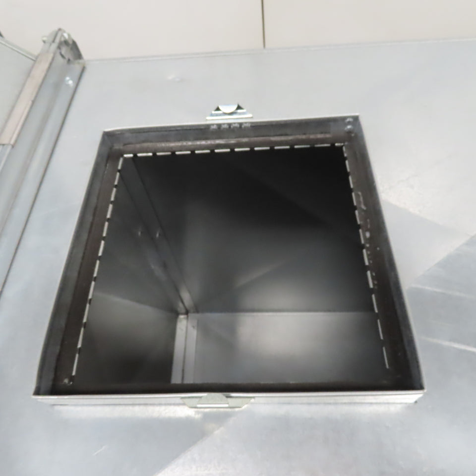 24" x 36" HVAC Air Intake Indoor Outdoor Louvered Manual Seasonal Bypass