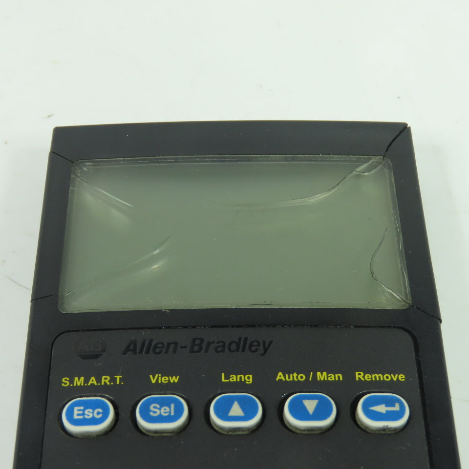 Allen-Bradley 20-HIM-A3 Full Numeric LCD HIM 12VDC 140mA (Cracked Screen)