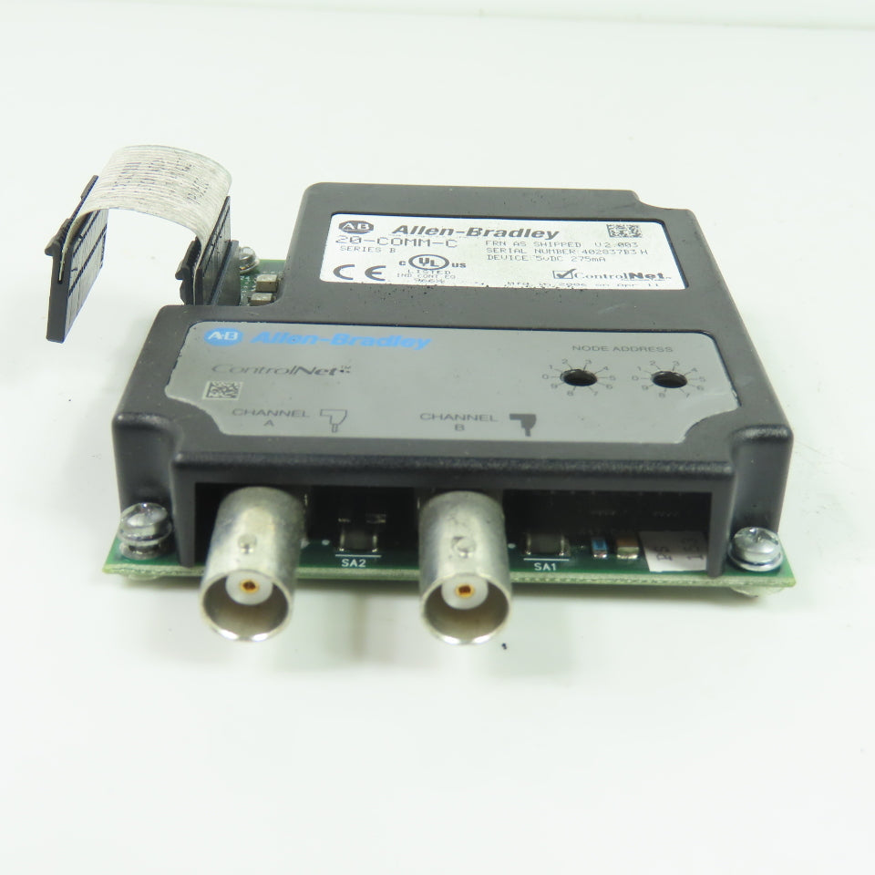 Allen-Bradley 20-COMM-C ControlNet Communication Adapter Series B 5VDC 275mA