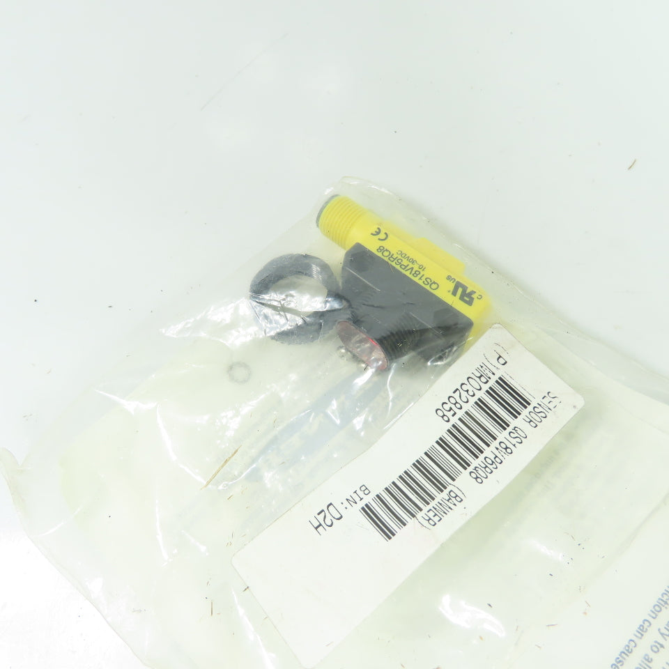 Banner QS18VP6RQ8 WORLD-BEAM Photoelectric Sensor 10-30VDC PNP NEW
