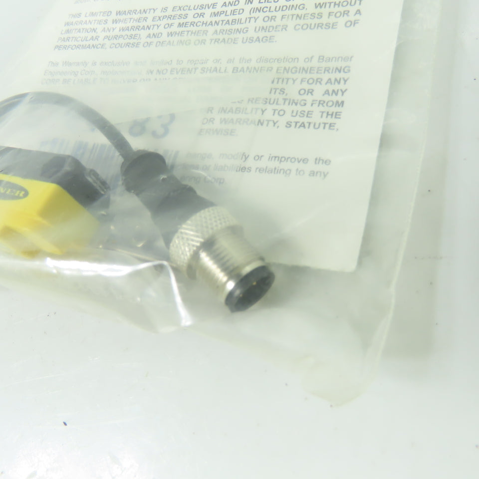Banner QS186EBQ5 World-Beam Photoelectric Emitter 10-30VDC M12 QD NEW