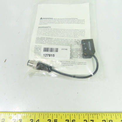 Banner Q20PLVQ5 World-Beam Retroreflective Photoelectric Sensor 10-30VDC