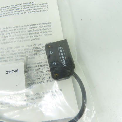 Banner Q20PLVQ5 World-Beam Retroreflective Photoelectric Sensor 10-30VDC