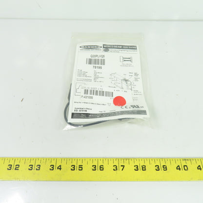 Banner Q20PLVQ5 World-Beam Retroreflective Photoelectric Sensor 10-30VDC