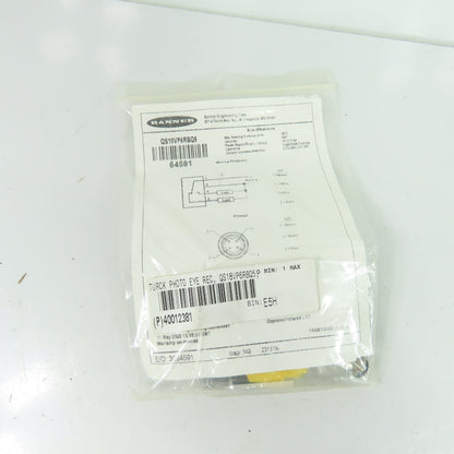 Banner QS18VP6RBQ5 WORLD-BEAM QS18 Opposed Mode Photoelectric Receiver 10-30VDC