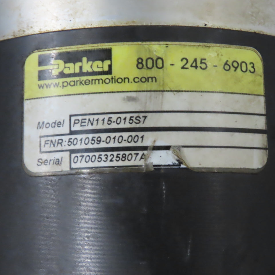 Parker 803-2184A PEN115-015S7 60" Servo Positioner Linear Actuator Gear Reducer