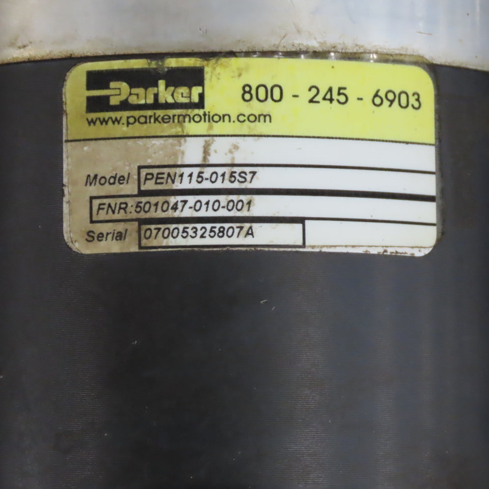 Parker 803-2185A PEN115-015S7 64" Servo Positioner Linear Actuator Gear Reducer