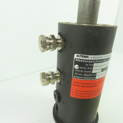 SITEMA KR 025 30 KR 25 Pneumatic Safety Catcher 10kN 10-250 bar