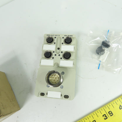 Allen-Bradley 898D-54DT-M12 Bulletin 898D 4-Port Distribution Box 10-30VDC