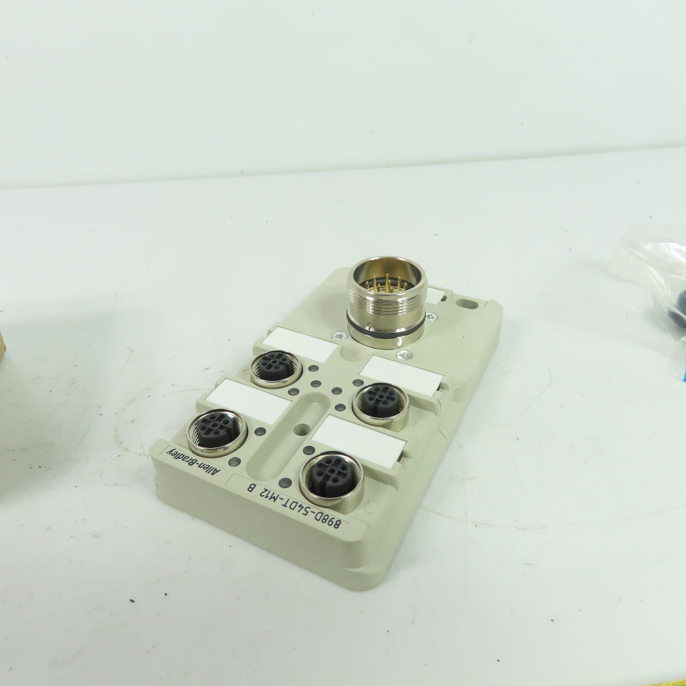 Allen-Bradley 898D-54DT-M12 Bulletin 898D 4-Port Distribution Box 10-30VDC