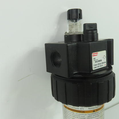 Schrader Bellows 07L31BESB Pneumatic Prep-Air II Mist Lubricator 150 PSI 1/2"NPT