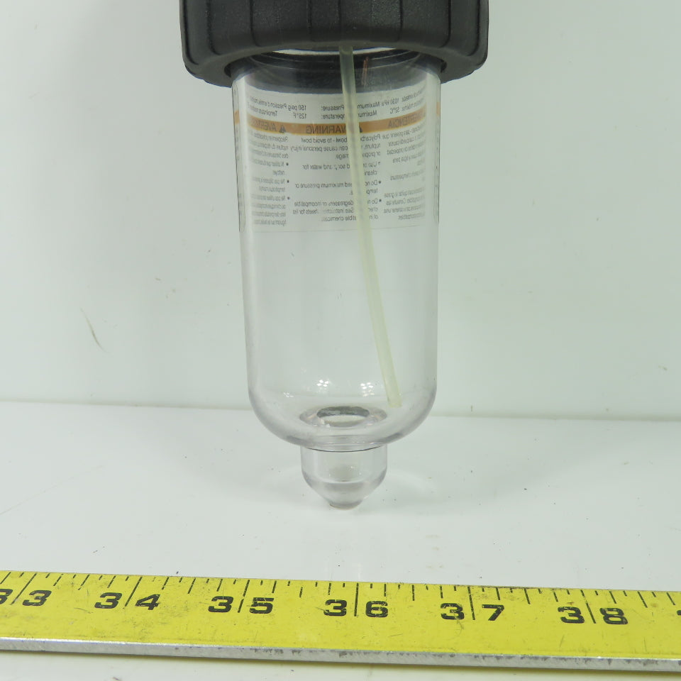 Schrader Bellows 07L31BESB Pneumatic Prep-Air II Mist Lubricator 150 PSI 1/2"NPT