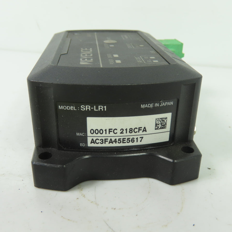 Keyence SR-LR1 Communication Unit Bluetooth Ethernet RS-232C 12-24VDC