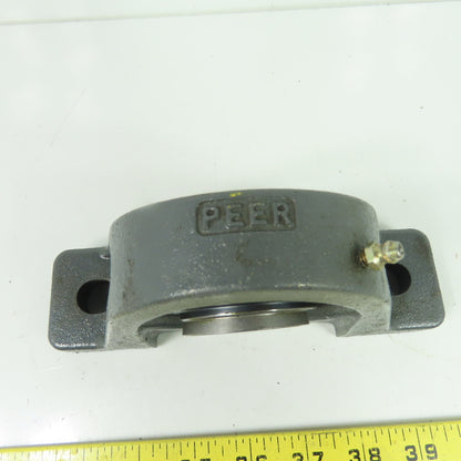 Peer HC208-24 P208 Pillow Block Bearing 1-1/2" Bore 2-Bolt