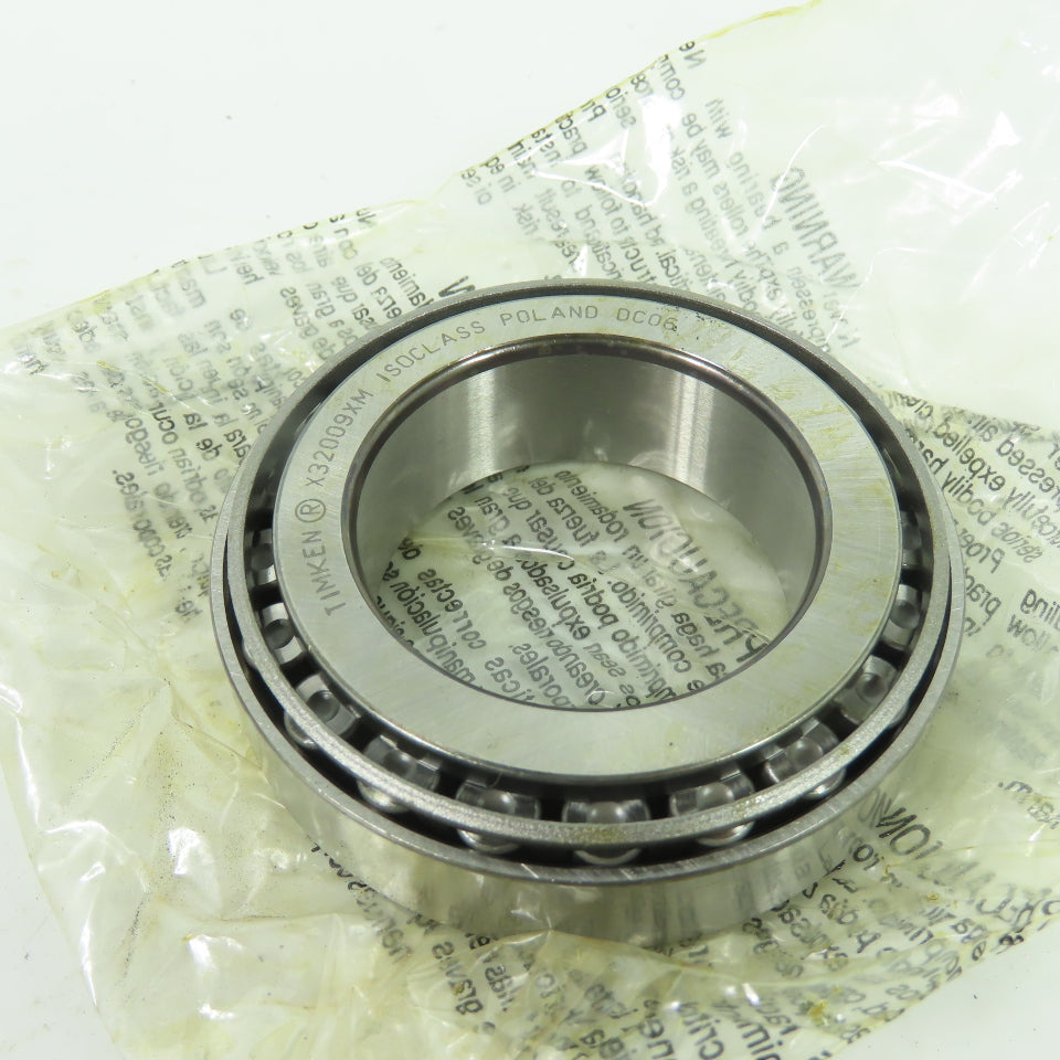 Timken 32009XM-90KM1 Tapered Roller Bearing 45mm Bore 75mm OD
